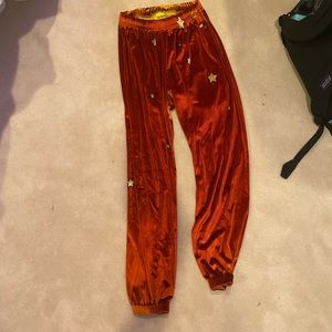 aviator nation velvet sweatpants!!